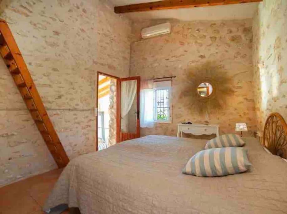 Private Apartment ' Estufa' With A Beautiful View Teulada Bagian luar foto