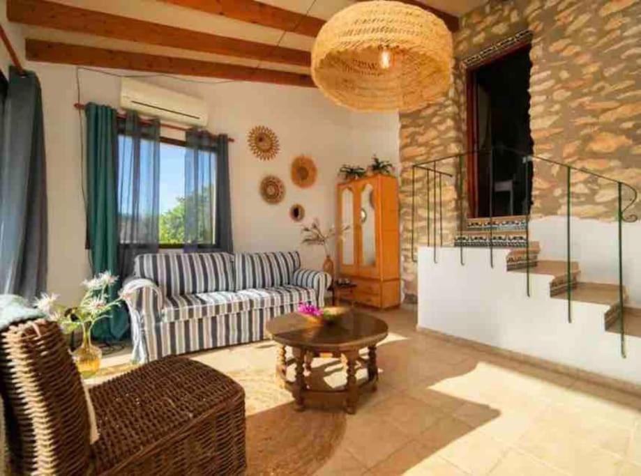 Private Apartment ' Estufa' With A Beautiful View Teulada Bagian luar foto