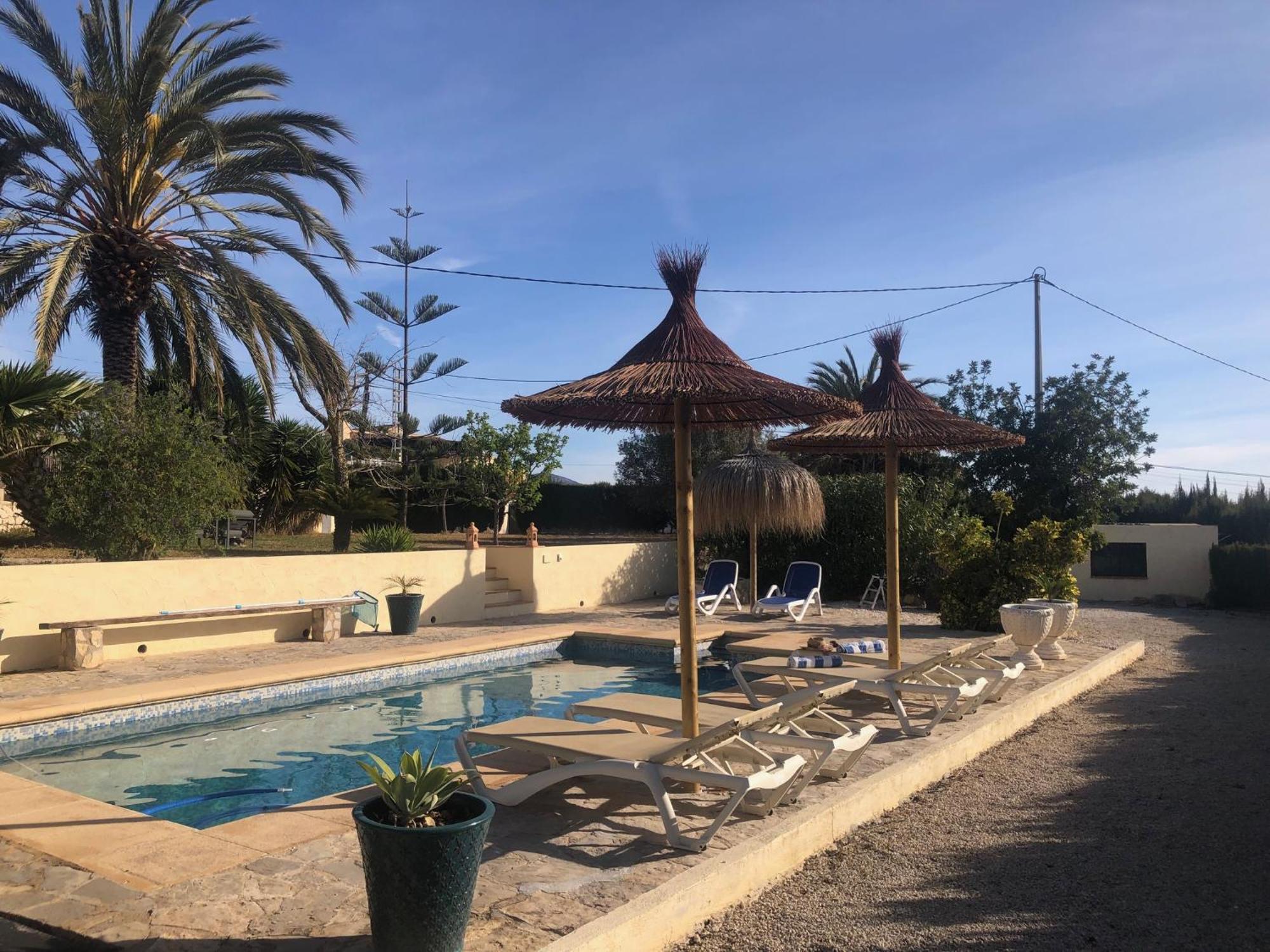 Private Apartment ' Estufa' With A Beautiful View Teulada Bagian luar foto
